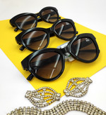 عینک آفتابی گربهای زنانه مشکی