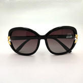 عینک آفتابی زنانه پلاریزه اورسایز مشکی