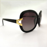 عینک آفتابی زنانه پلاریزه اورسایز مشکی