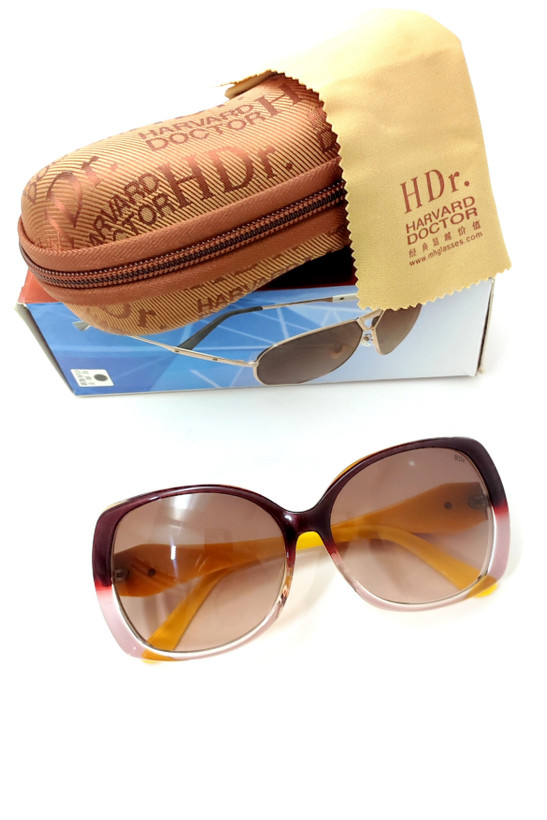 قیمت عینک آفتابی زنانه مستطیلی عدسی هایلایت دکتر هاروارد